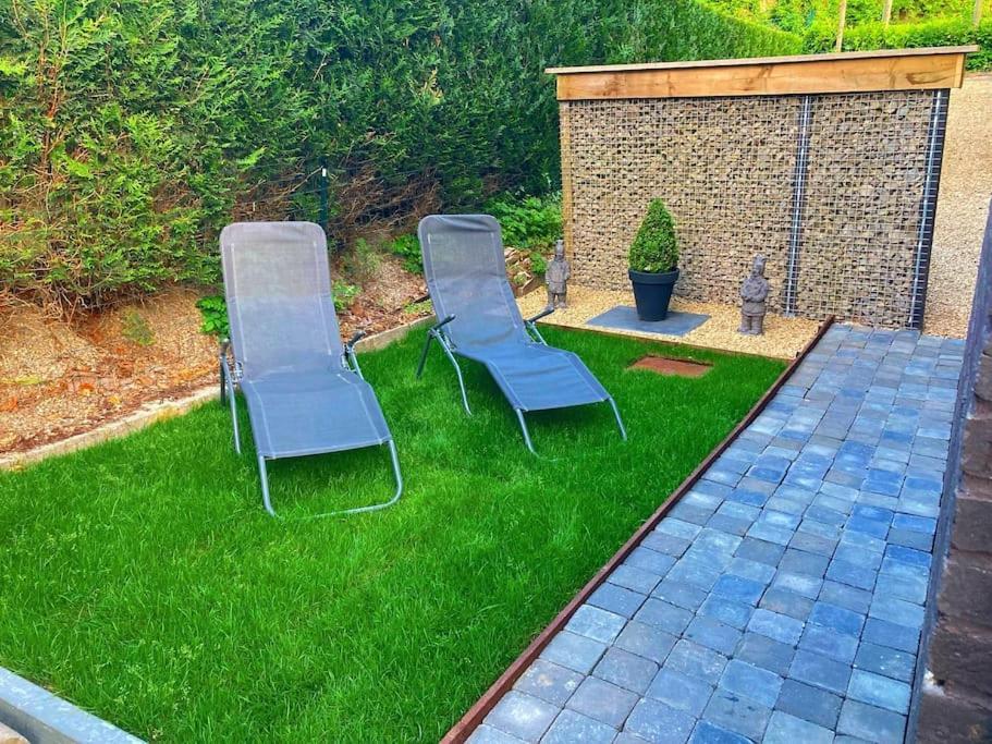 Vip Lounge Appartement Avec Jacuzzi Et Jardin Andenne Exterior photo